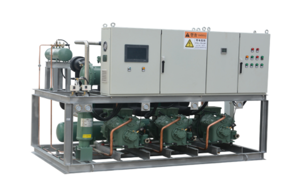 活塞并聯(lián)機組(圖1) 活塞并聯(lián)機組(圖1)